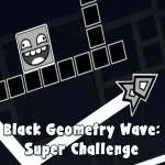 Play Black Geometry Wave: Super Challenge now!