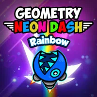 Play Geometry Neon Dash Rainbow Now
