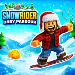 Play Snow Rider Obby Parkour now!