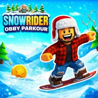 Snow Rider Obby Parkour