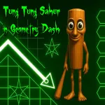 Play Tung Tung Sahur in Geometry Dash now!